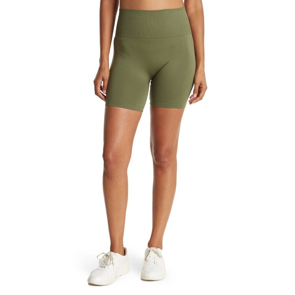 Z By Zella Tandem Seamless Bike Shorts In Green Size XS